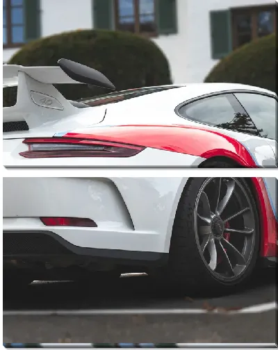 Модульная картина Porsche №36