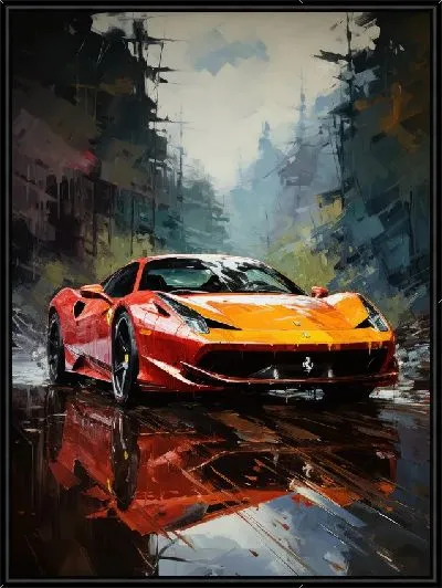 Картина Ferrari art №1