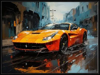 Картина Ferrari art №4