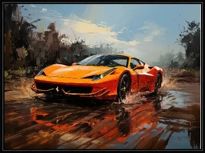 Картина Ferrari art №51