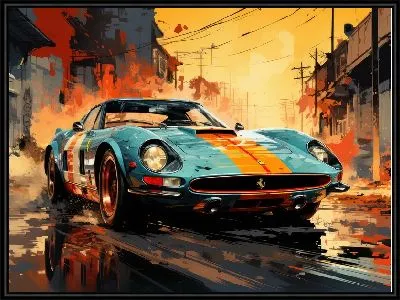 Картина Ferrari art №8