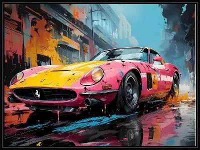 Картина Ferrari art №9