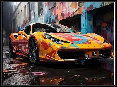 Картина Ferrari art №10