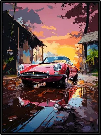 Картина Ferrari art №11