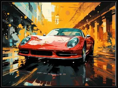 Картина Ferrari art №12