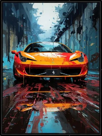 Картина Ferrari art №14