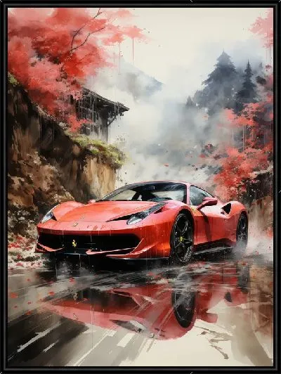 Картина Ferrari art №16