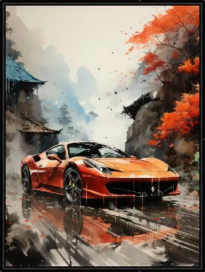 Картина Ferrari art №17