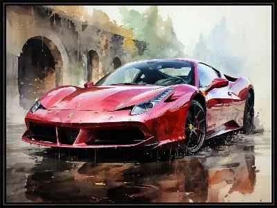 Картина Ferrari art №18