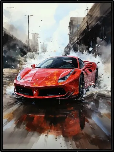 Картина Ferrari art №20