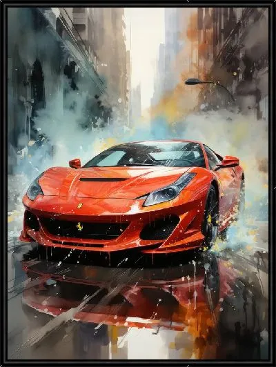 Картина Ferrari art №21