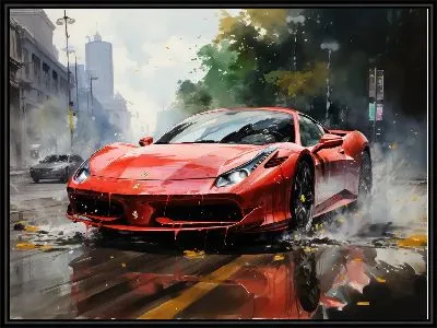 Картина Ferrari art №22