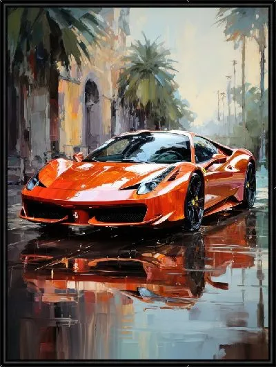 Картина Ferrari art №25