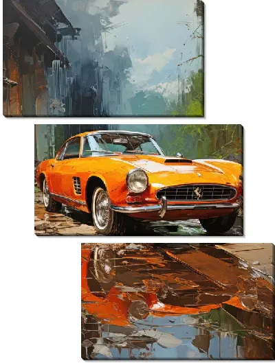 Модульная картина Ferrari art №26