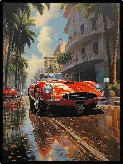Картина Ferrari art №28