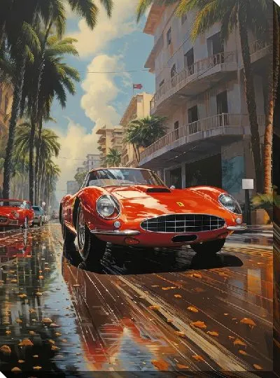 Постер Ferrari art №28