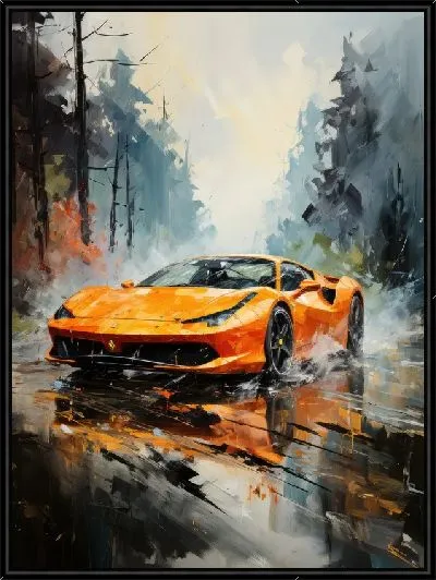 Картина Ferrari art №31