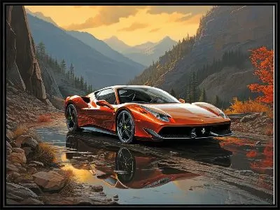 Картина Ferrari art №32