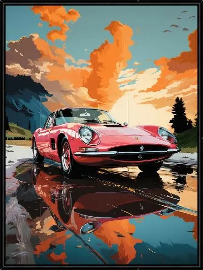 Картина Ferrari art №33