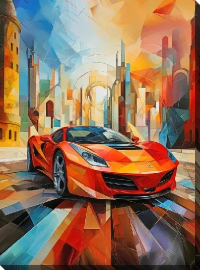 Картина маслом Арт Феррари №1