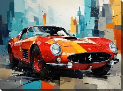 Картина маслом Арт Феррари №2