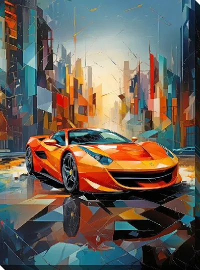 Картина маслом Арт Феррари №4