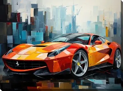 Картина маслом Арт Феррари №5