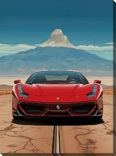 Картина маслом Арт Феррари №7