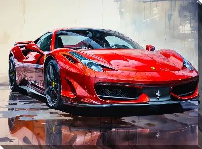 Картина маслом Арт Феррари №11