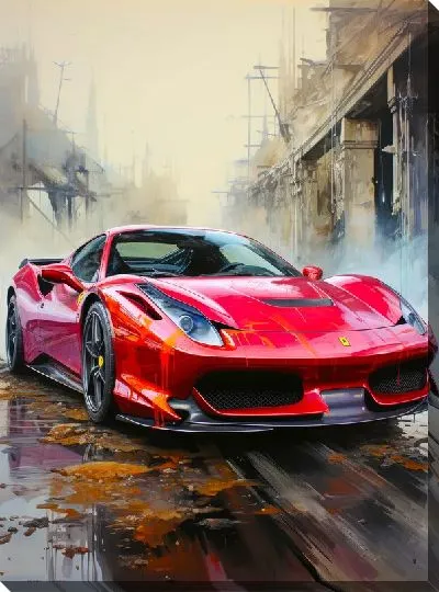 Картина маслом Арт Феррари №12