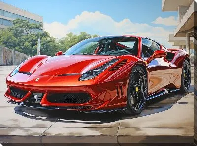 Картина маслом Арт Феррари №13