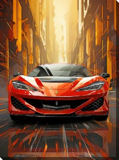 Картина маслом Арт Феррари №15