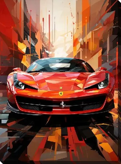 Картина маслом Арт Феррари №151