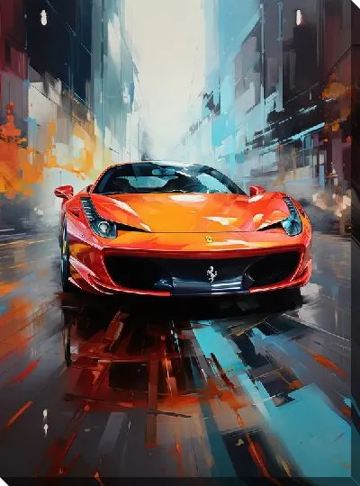 Картина маслом Арт Феррари №161
