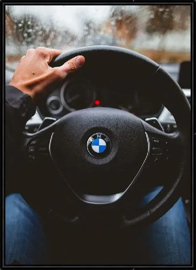 Картина Руль БМВ
