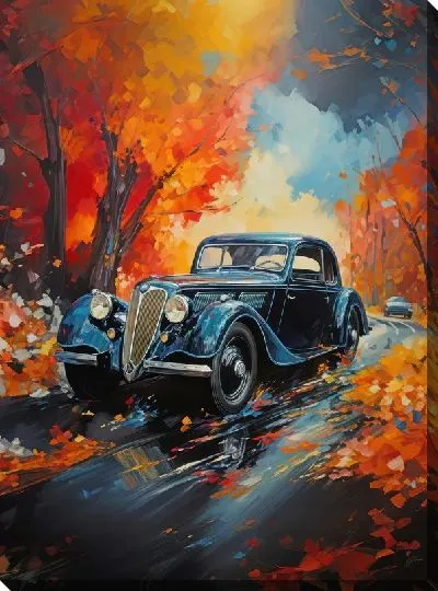 Картина маслом BMW art №37
