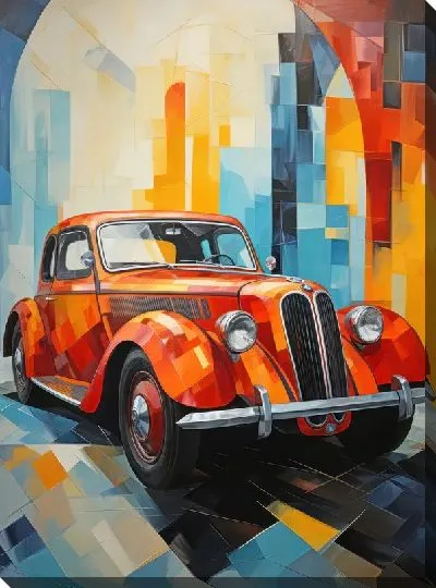 Картина маслом BMW art №46