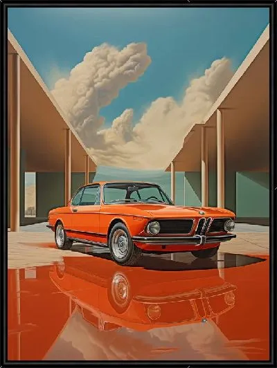 Картина Винтажный БМВ