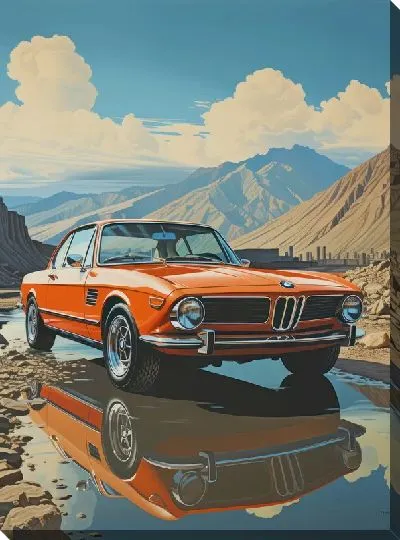 Картина маслом BMW art №51
