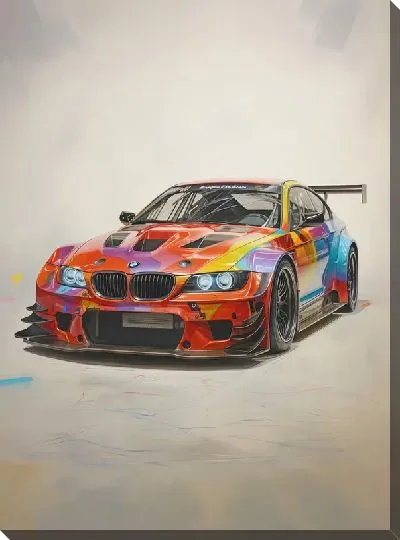 Картина маслом BMW art №21