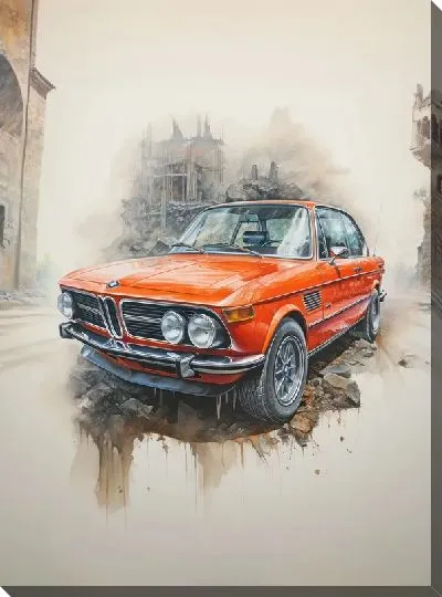 Картина маслом BMW art №54