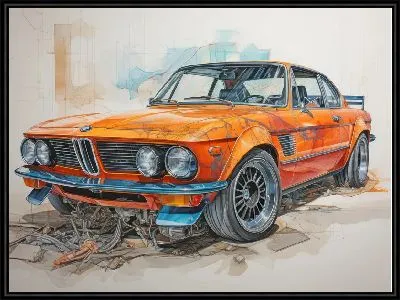 Картина BMW art №55