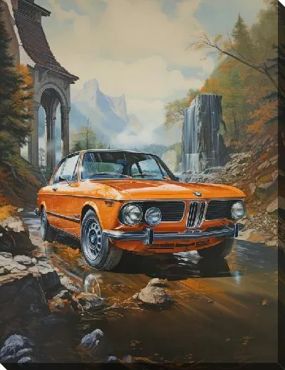 Картина маслом BMW art №57