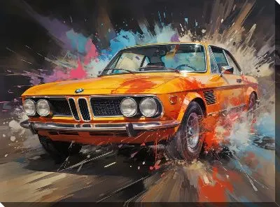 Картина маслом BMW art №64