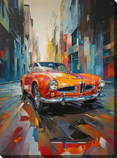 Картина маслом BMW art №65