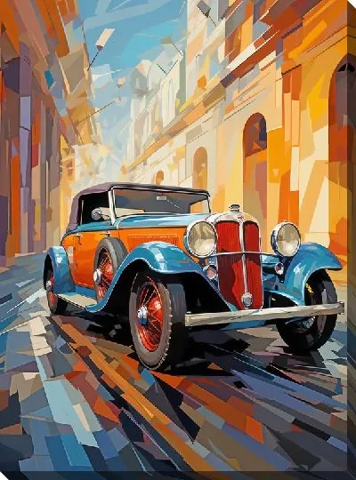 Картина маслом BMW art №66