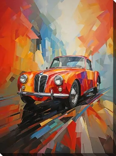 Картина маслом BMW art №68