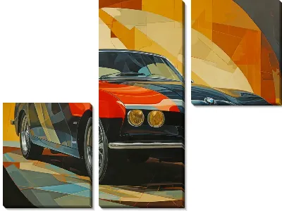 Модульная картина BMW art №71
