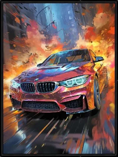 Картина BMW art №76