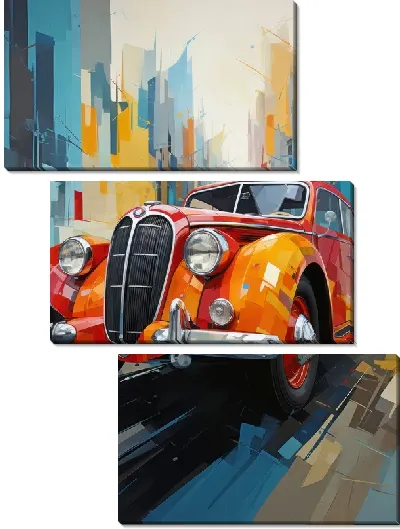 Модульная картина BMW art №83